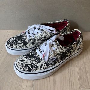 Vans X Marvel Multi Superhero shoes